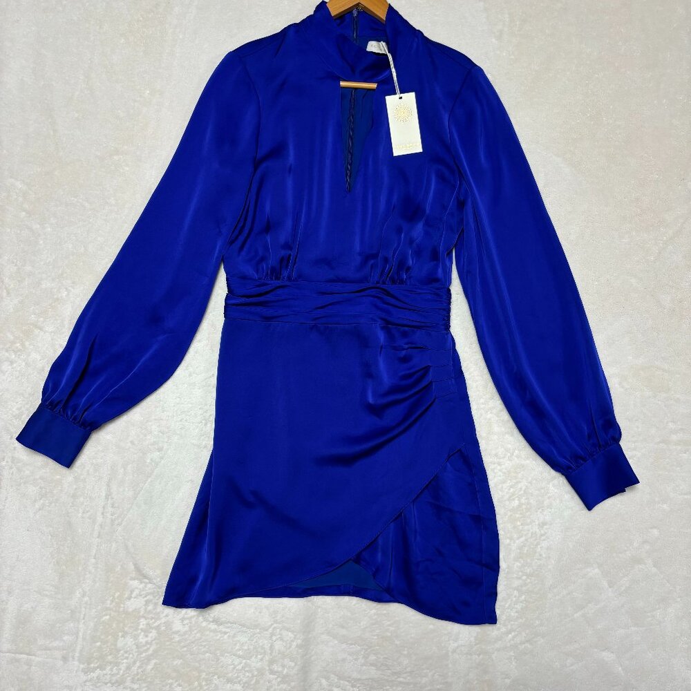 NWT Ramy Brook New York Angela Dress Disco Purple Size 4 Style A1119304